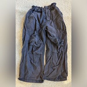 Urban Outfitters Grey Oversized Baggy Pants Drawstring S
